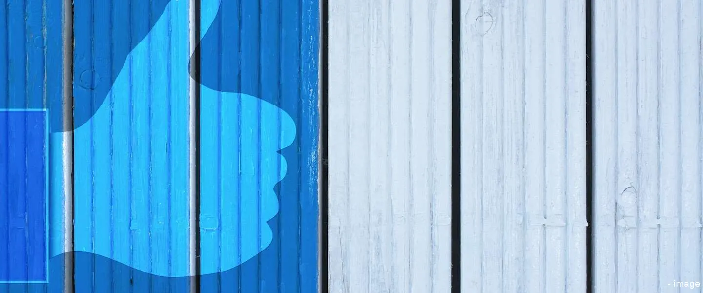 actief gebruik facebook loopt terug