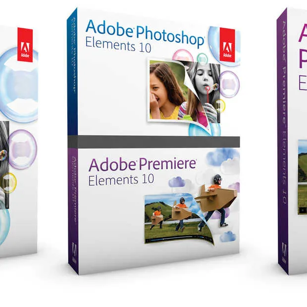 adobe elements 10 maakt link met social