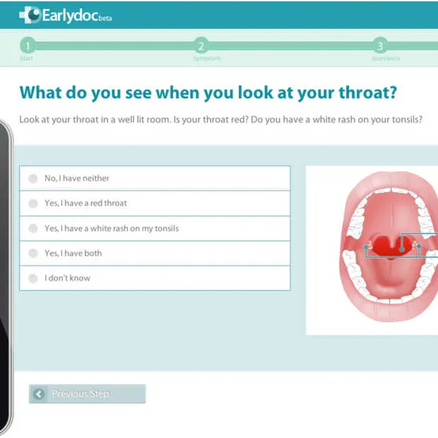 advies van een digitale huisarts met ear