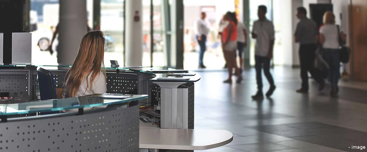 airport desk