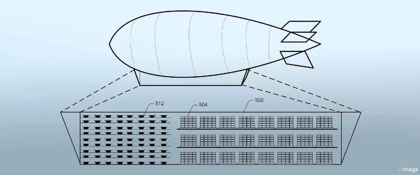 amazon vliegend warenhuis patent 1