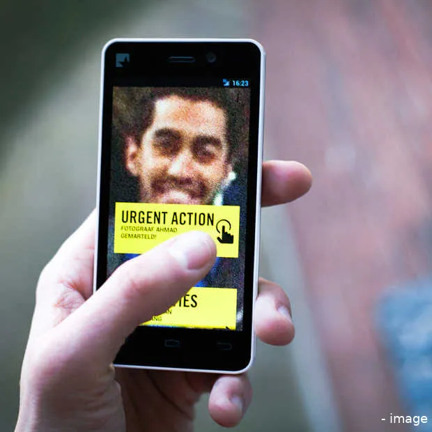 amnesty lanceert mobiele app voor mensen