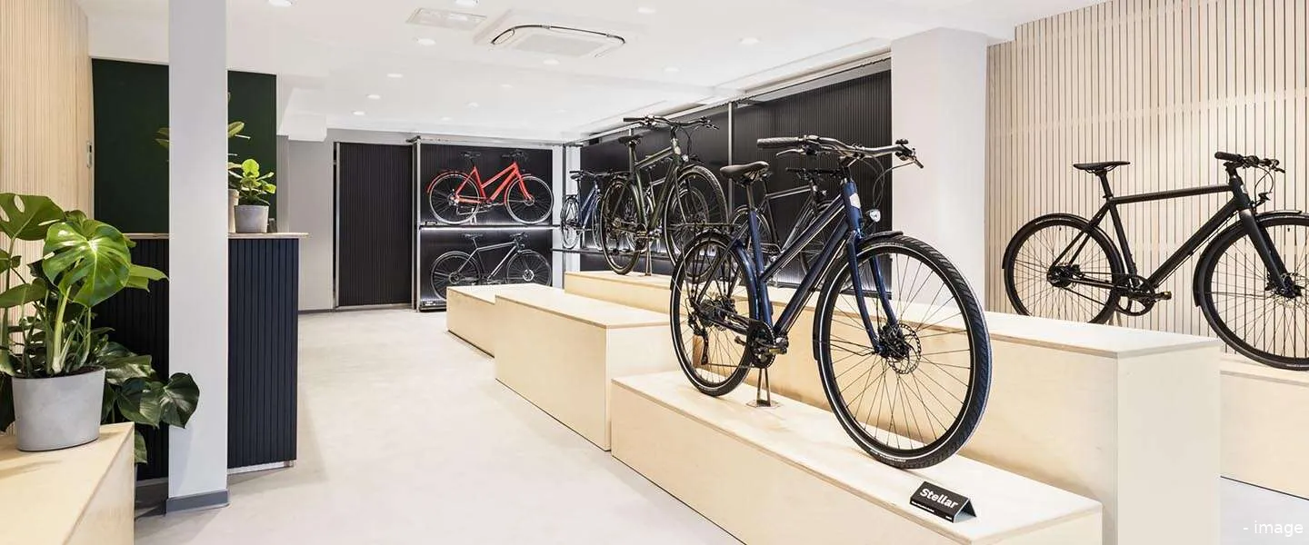 ampler bikes showroom nederland