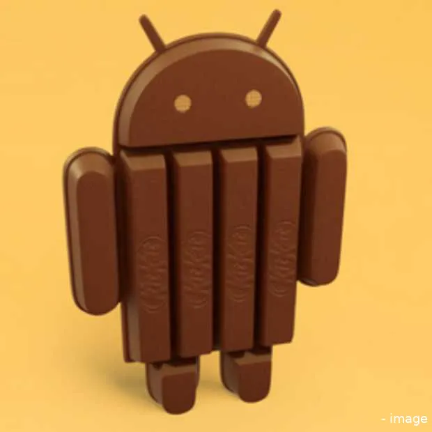 android presenteert kitkat