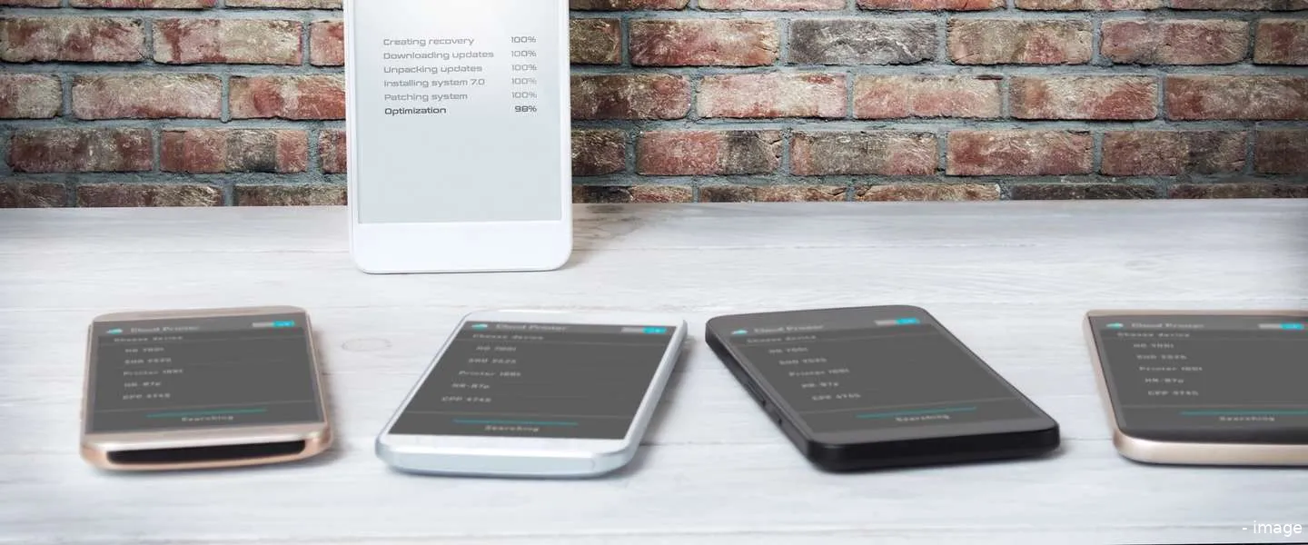 android updates traag
