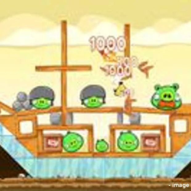 angry birds hd update leidt tot boze fan