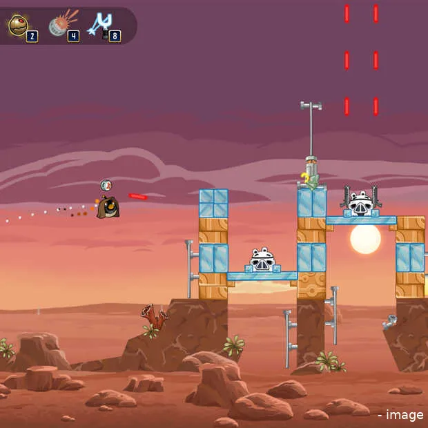 angry birds star wars nu ook te spelen o