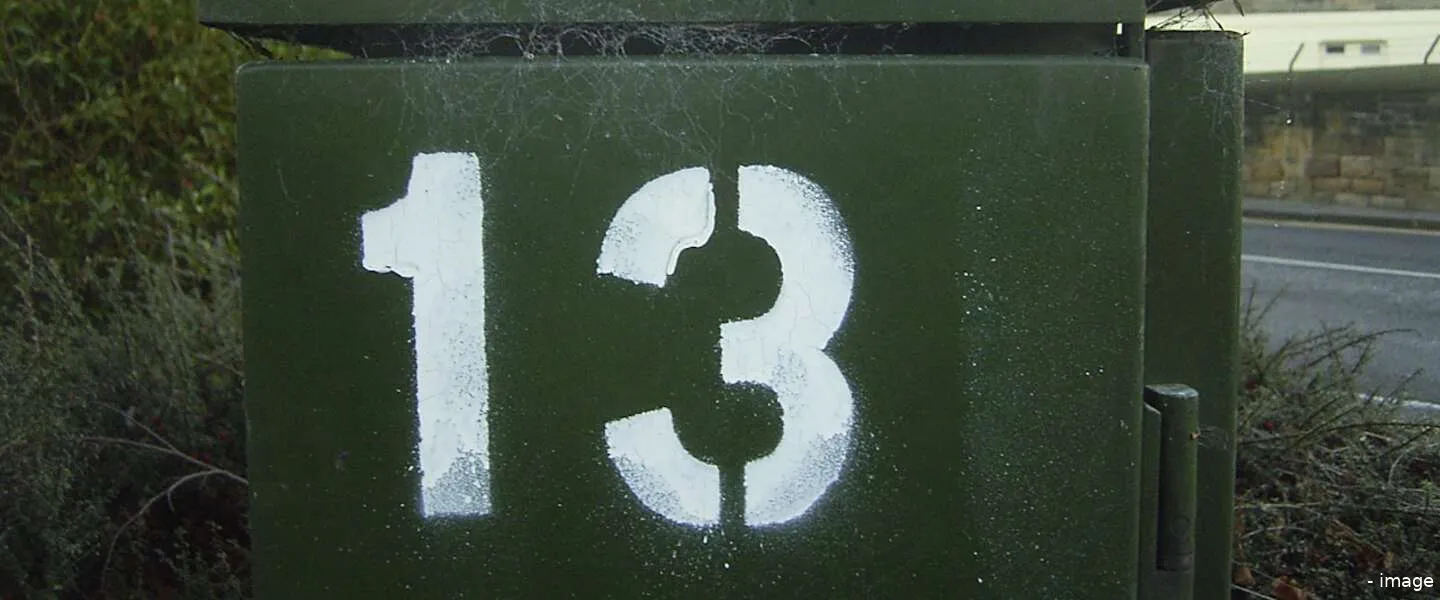 angst voor getal 13