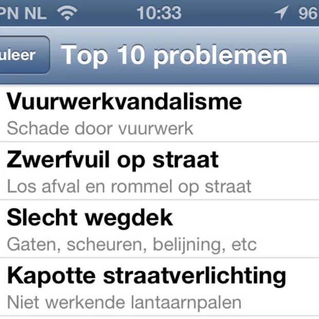 app om vuurwerkvandalisme direct aan gem