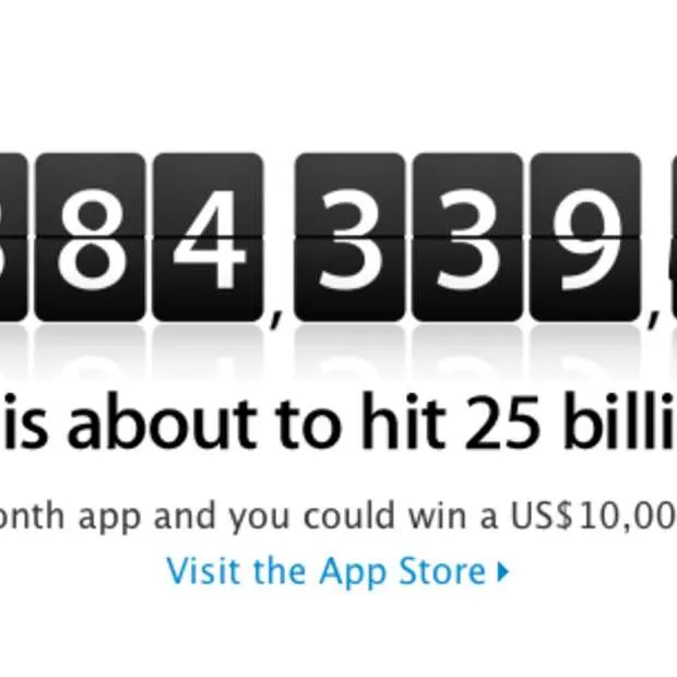apple app store onderweg naar 25 miljard