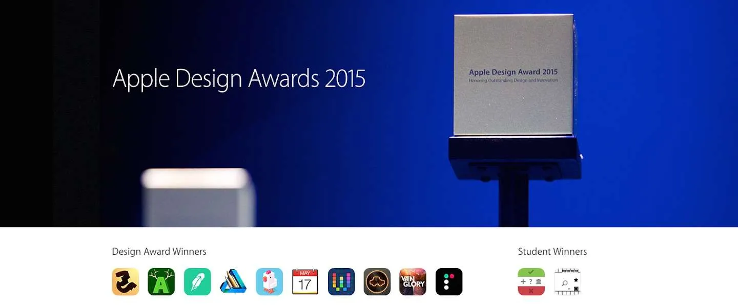 apple design awards 2015