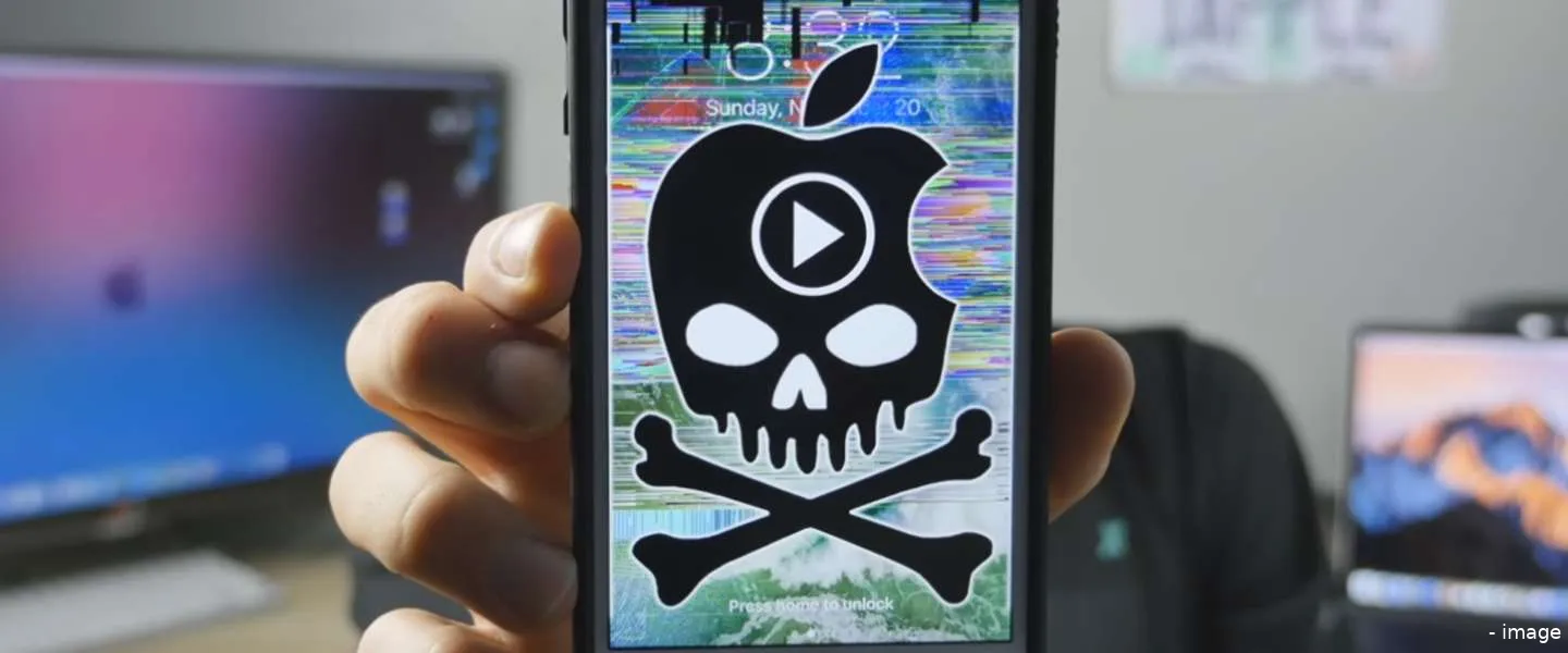apple ios crash video