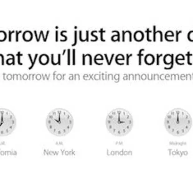 apple kondigt groot nieuws aan maar wat