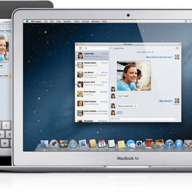 apple released imessage voor de mac in a