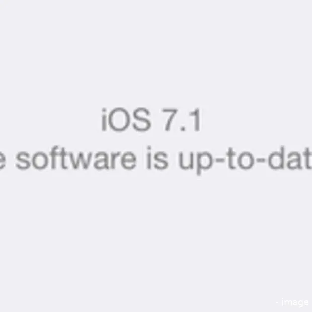 apple rolt ios 7 1 uit