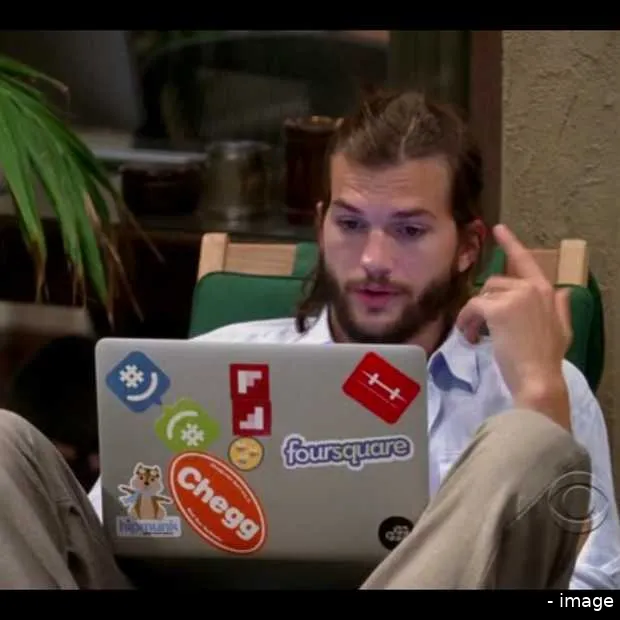 ashton kutcher stopt even met twitter