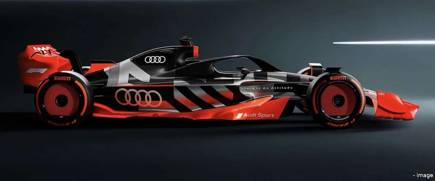 audi f1 header