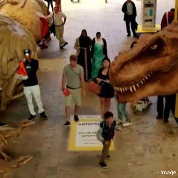 augmented reality op het ns station