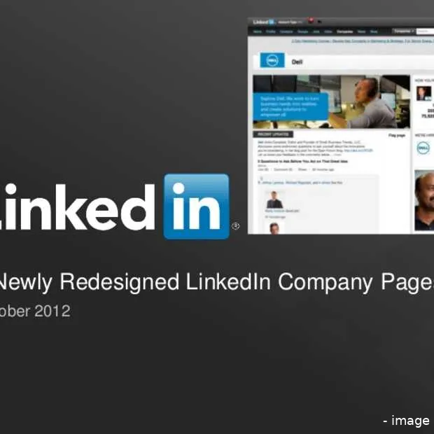 bedrijfspagina s linkedin in een nieuw j