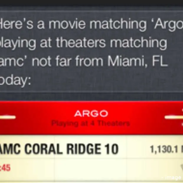 bioscoopkaartjes kopen met siri in apple