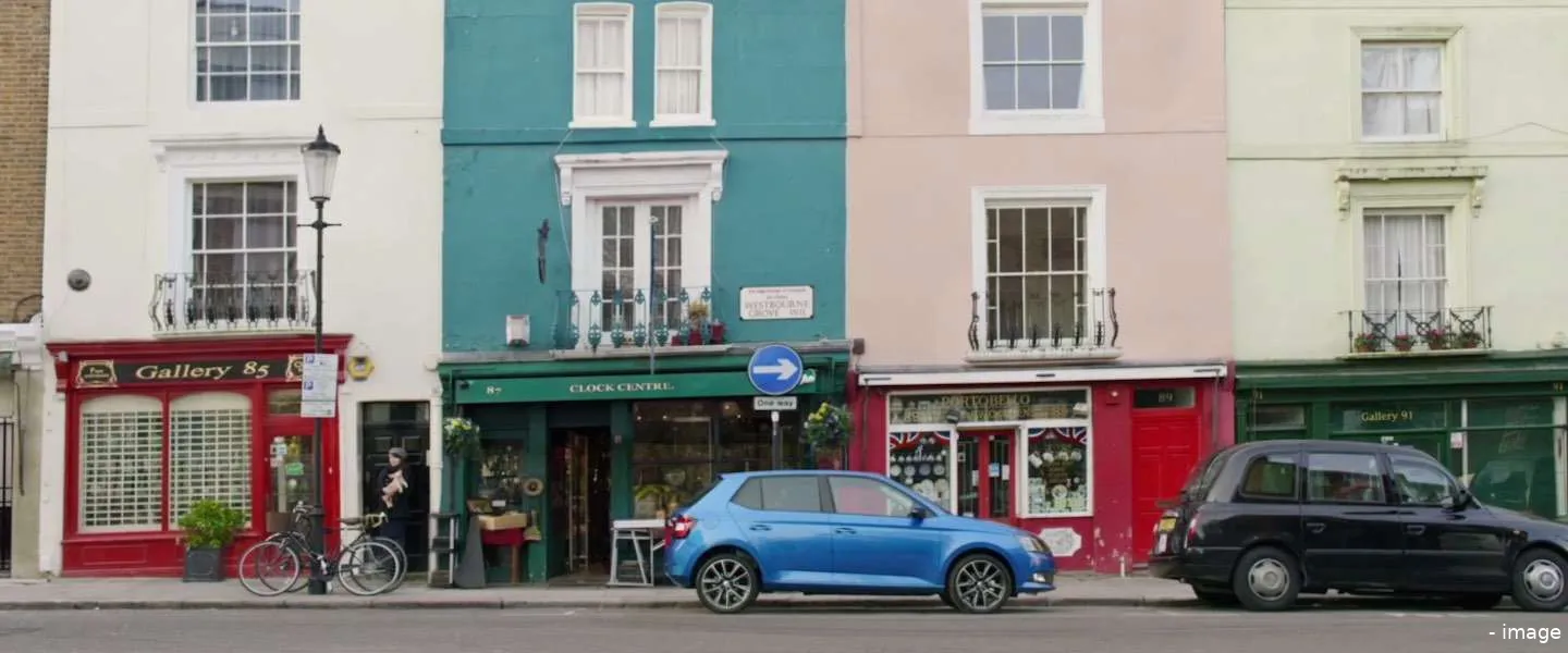 blauwe skoda commercial