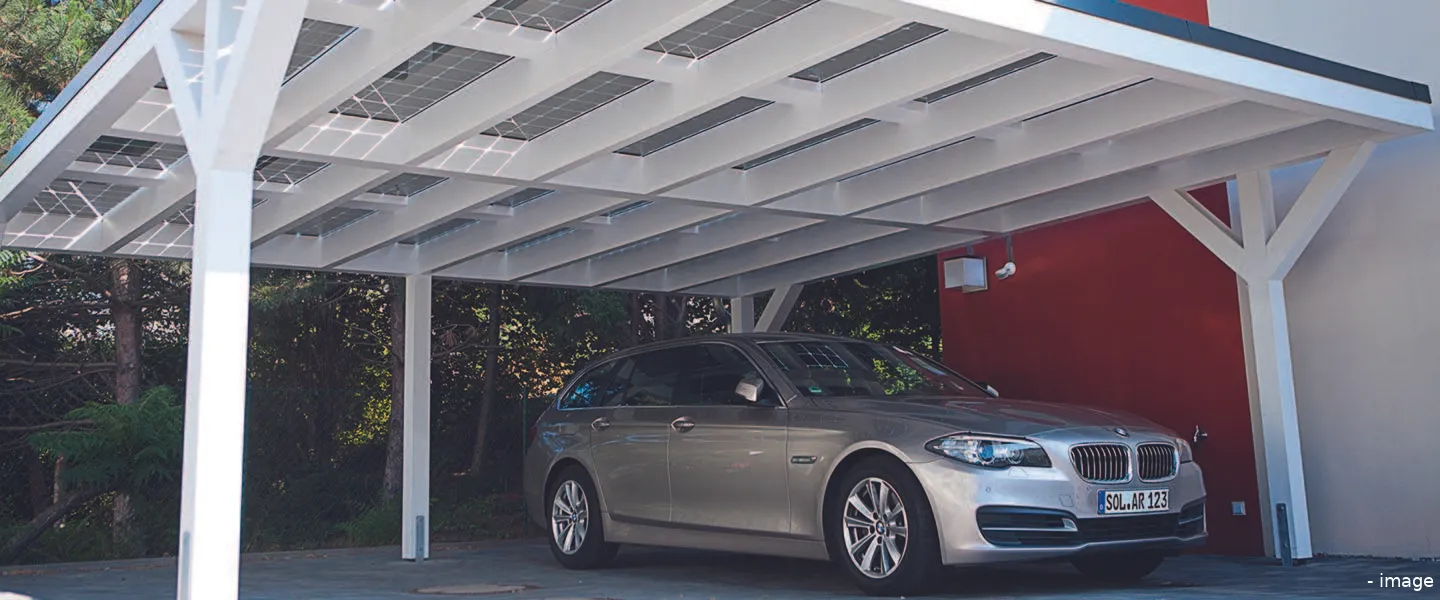 bmw solarwatt carport innovatie