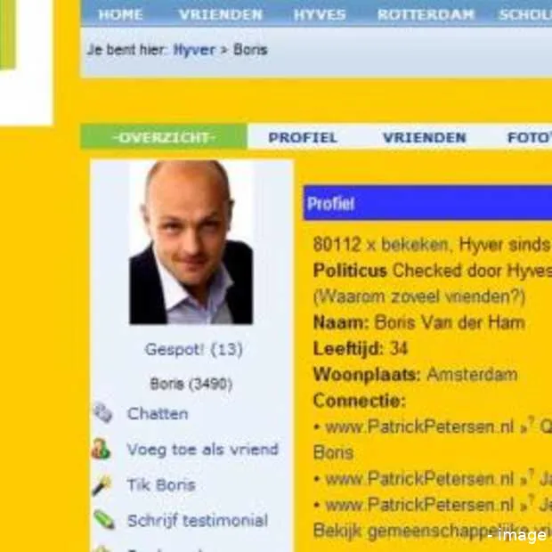 boris van der ham meest actieve politiek