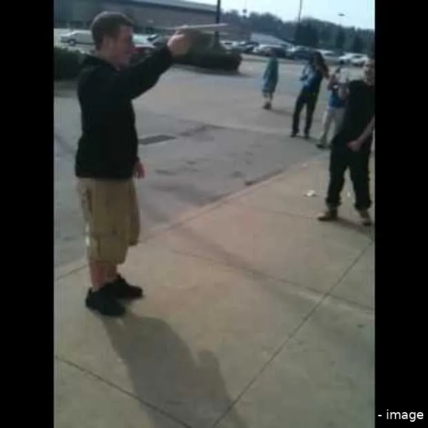 brand new ipad getting smashed by a base