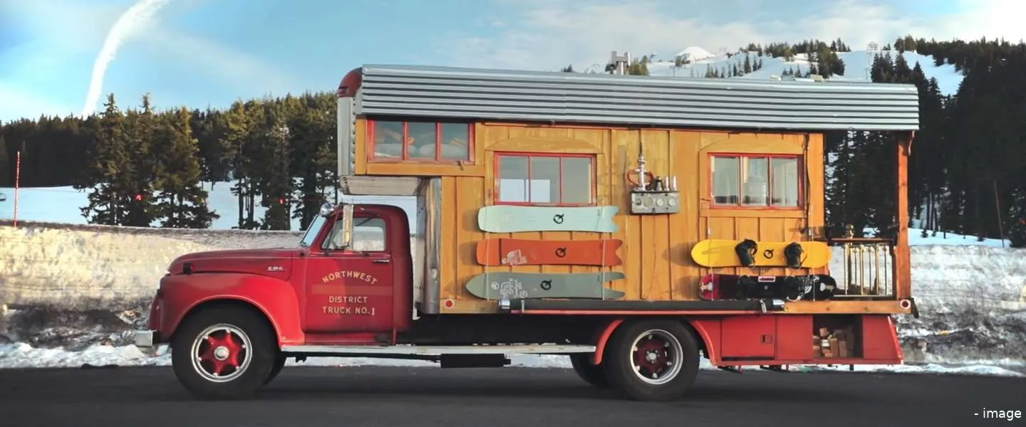 brandweerwagen omgebouwd tot vette camper 1