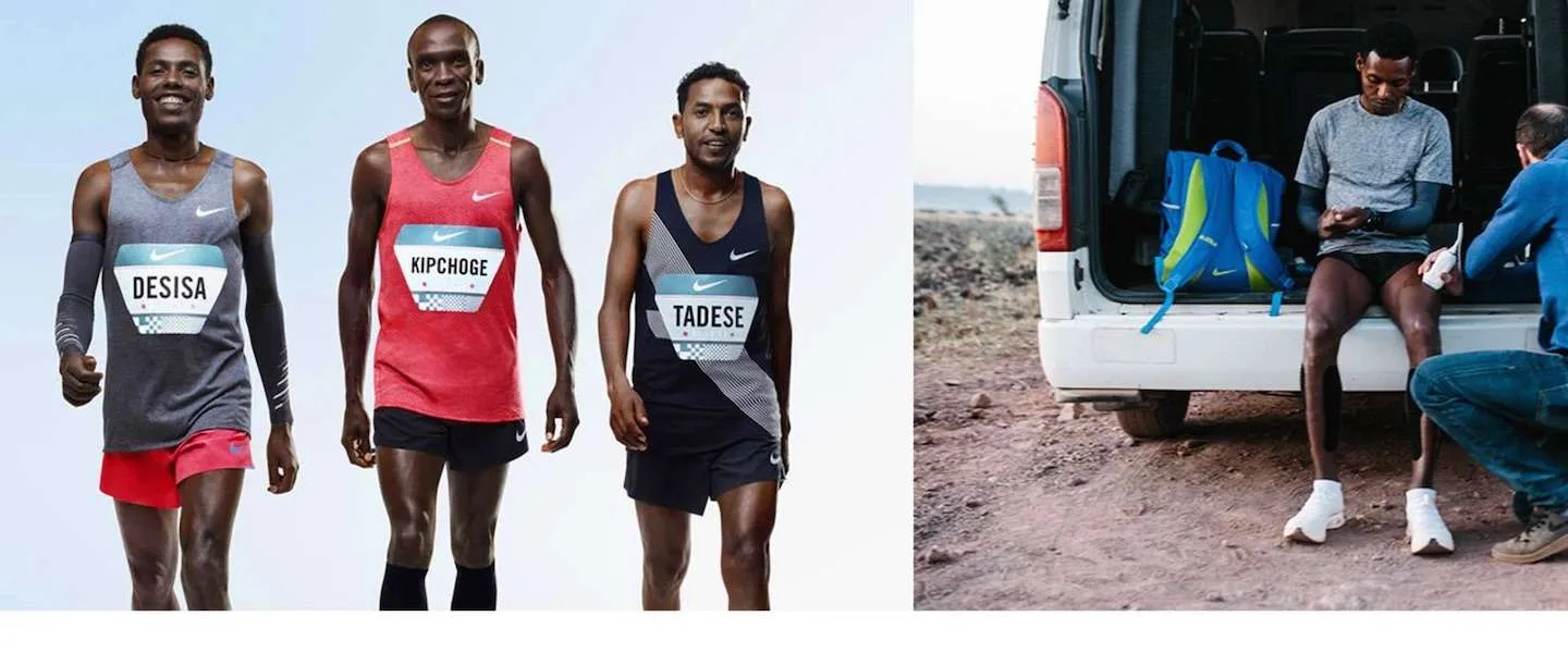 breaking2 wereldrecord marathon nike