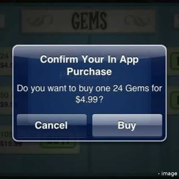 britse overheid onderzoekt in app aankop