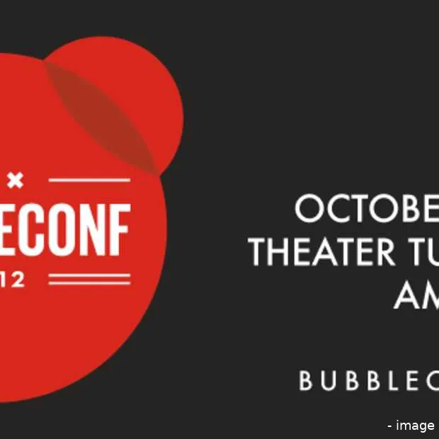 bubbleconf een ongewone conferentie met