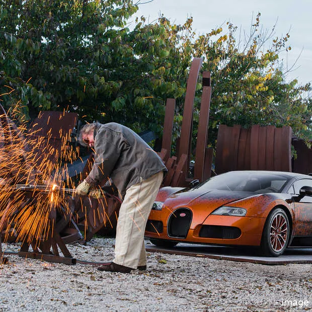bugatti presenteert het snelste kunstwer