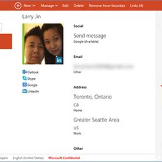 chatten met je google contacten via outl