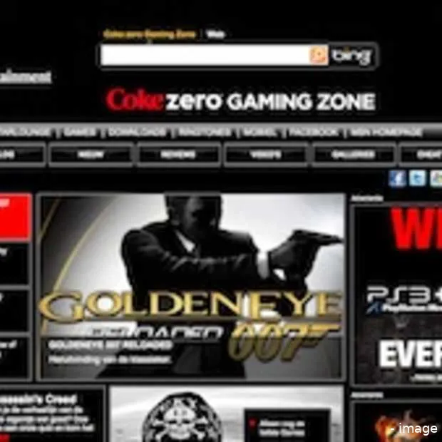 coca cola zero gaming platform