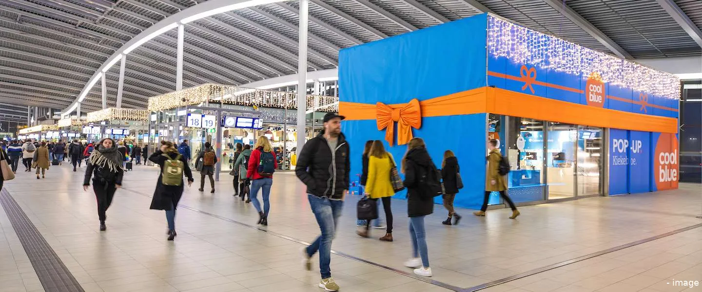 coolblue black friday pop up