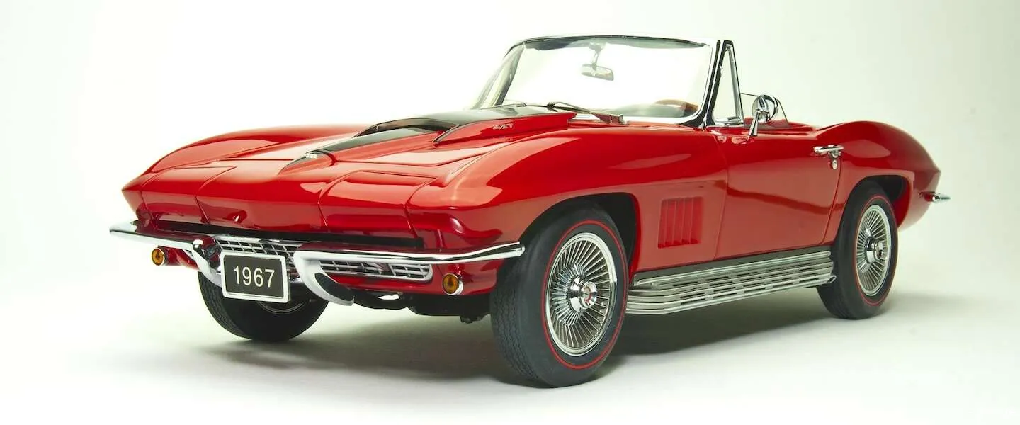 corvette header