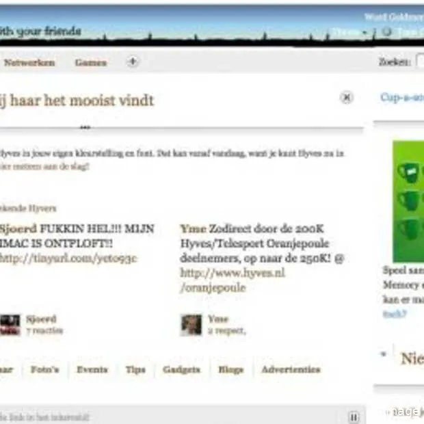 dc goes hyves hyves goes dc