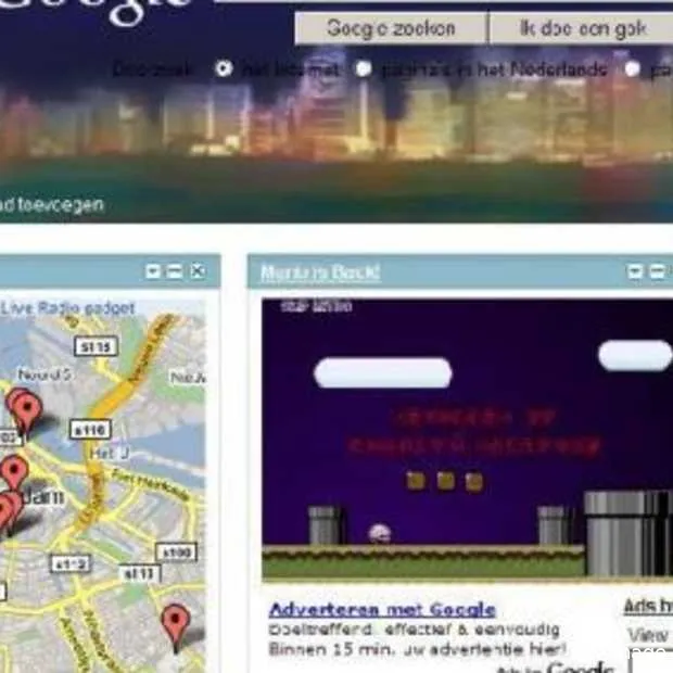 dc7 top 7 widget gadgets voor igoogle