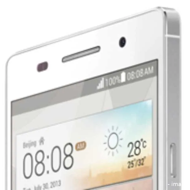 de ascend p6 van huawei is s werelds dun