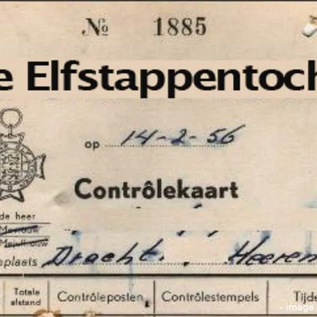 de elfstappentocht in elf stappen naar e