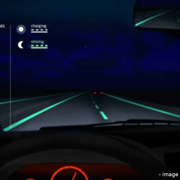 de glow in the dark slimme snelweg