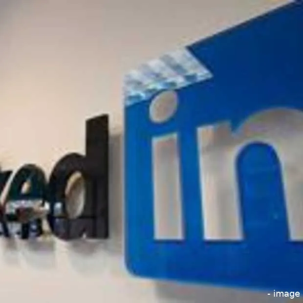 de identiteit van linkedin infographic