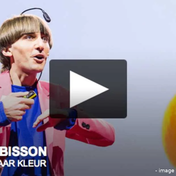 de man die kleuren hoort video