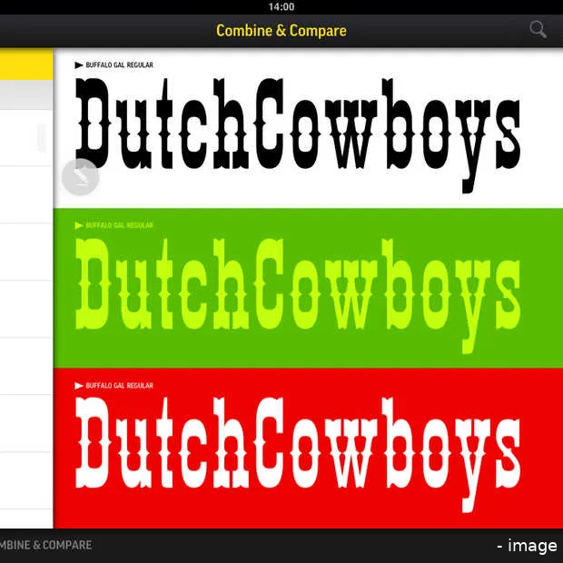de nieuwe fontbook app de digitale lette