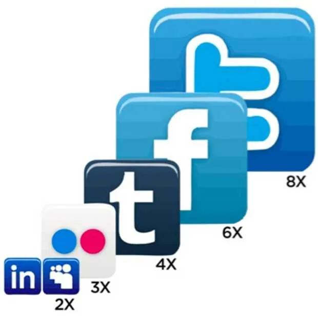 de top 20 social networks infographic