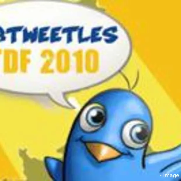 de tour volgen met ondertweeteling