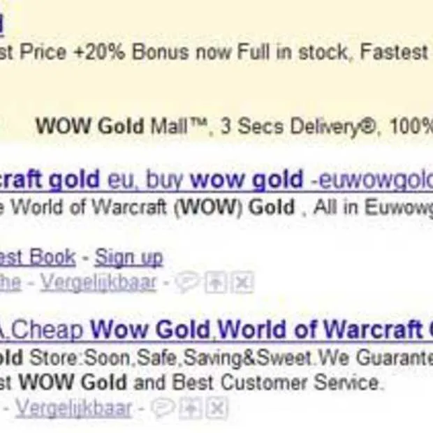 de wereld van in game gold en gold farme