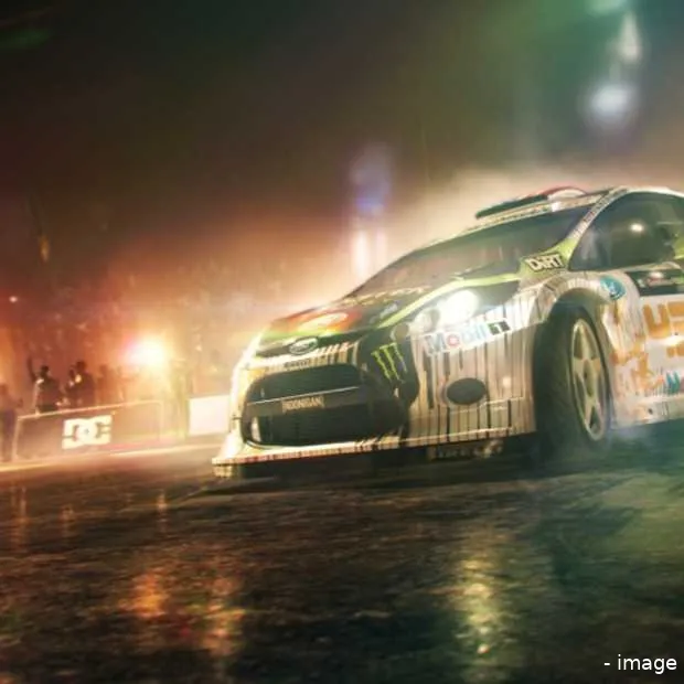 dirt showdown is lekker kapot goan