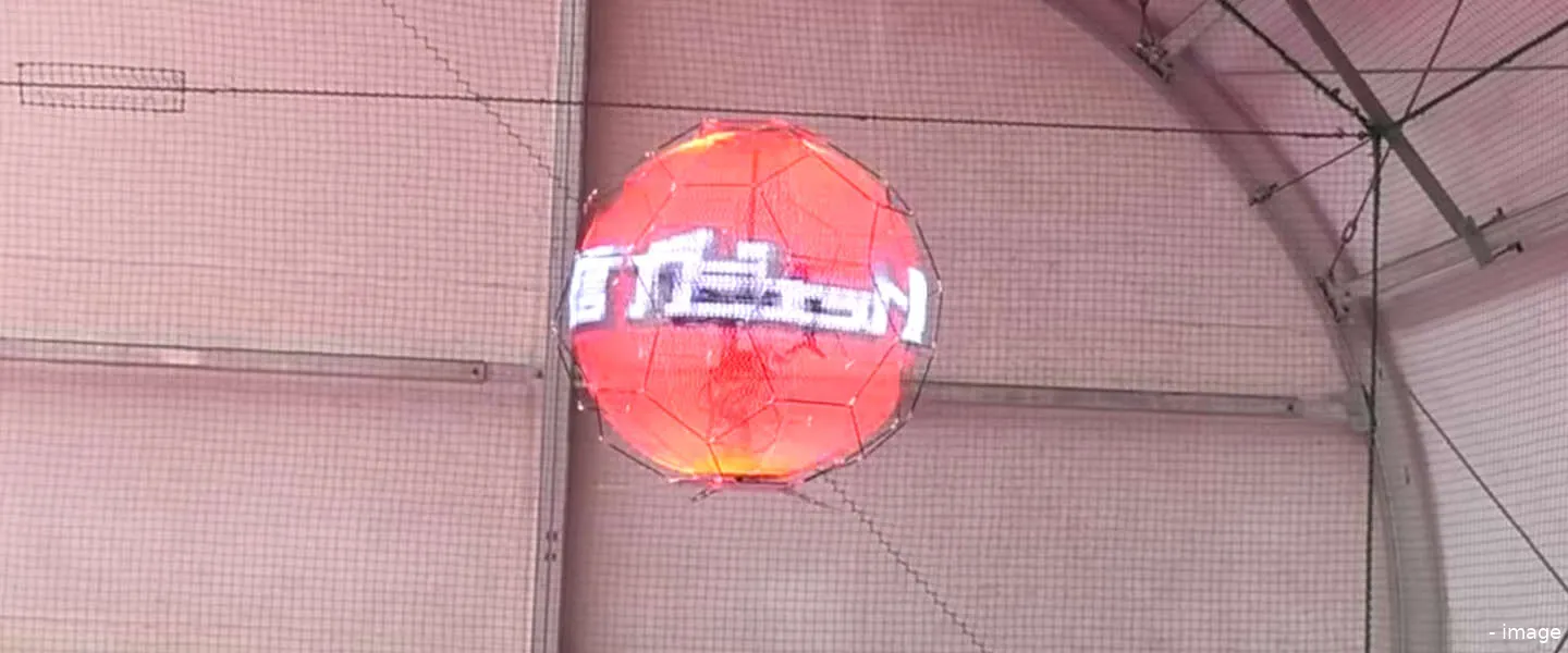 docomo drone rond led